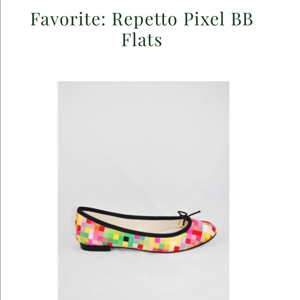 Repetto BB pixel ballerinas - very good condition